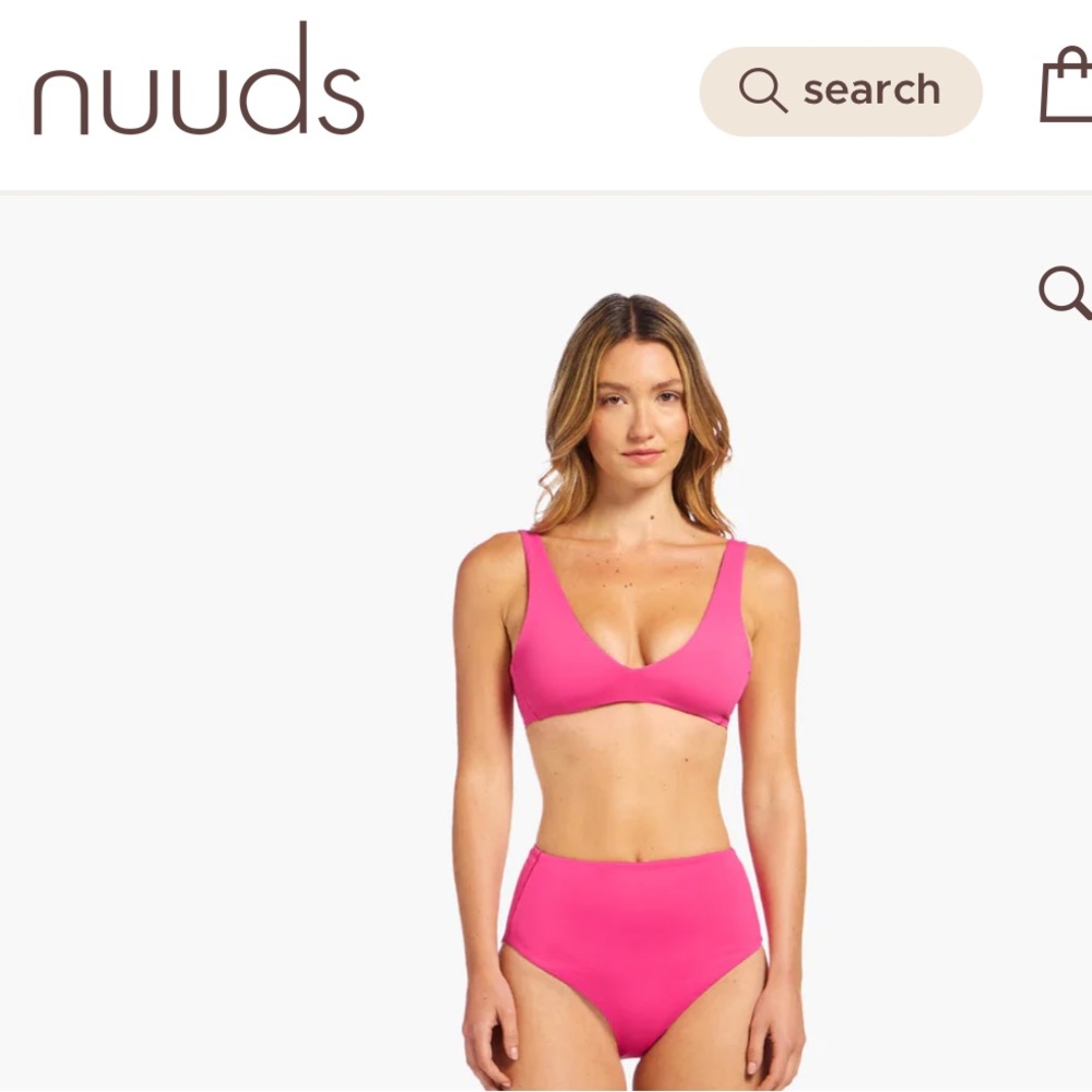 Nuuds Plunge bikini top